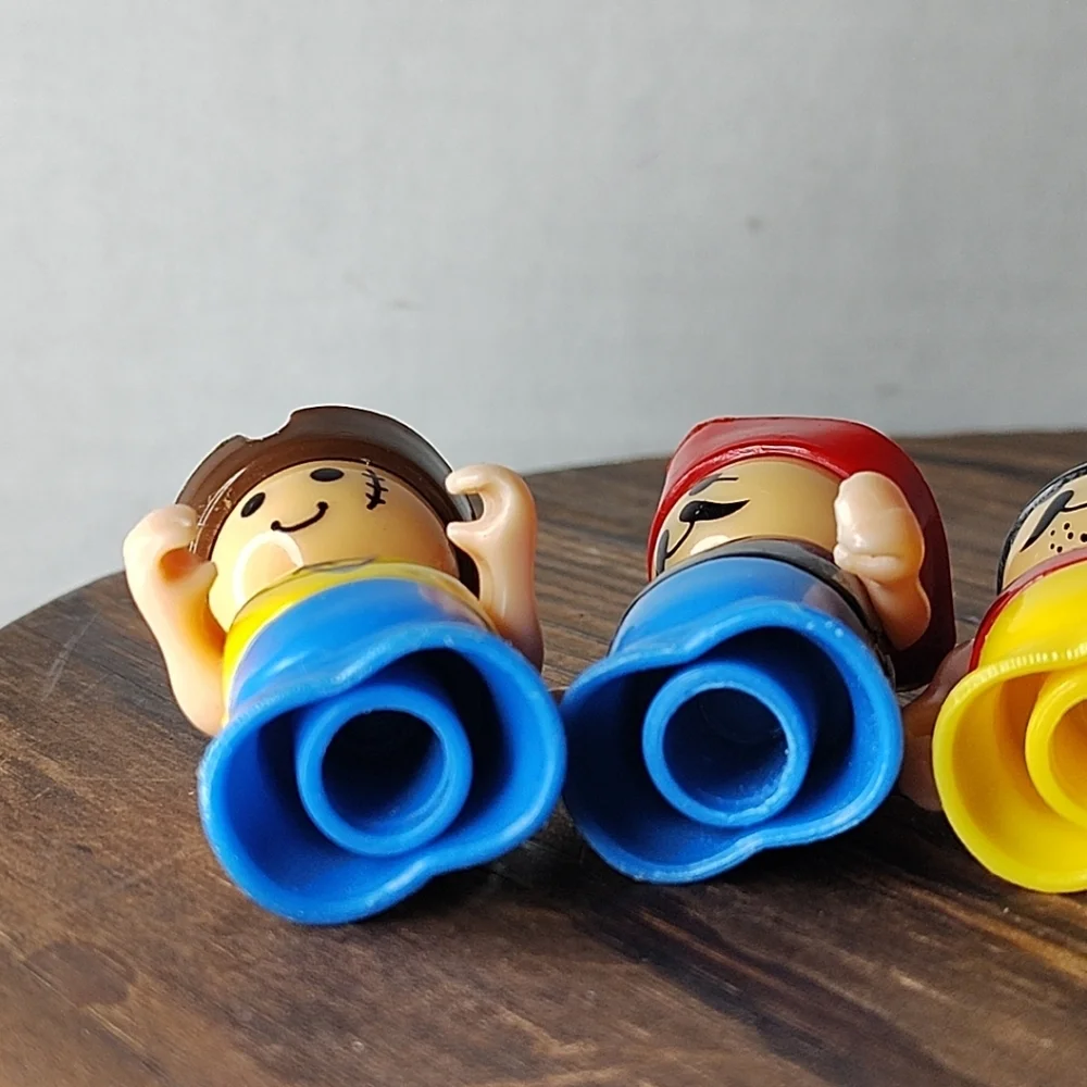 Vintage PlaySkool Lot Lil Playmate King Knights Figures Soldier Guards Pirate